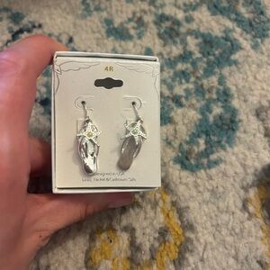 Silver Starfish Earrings